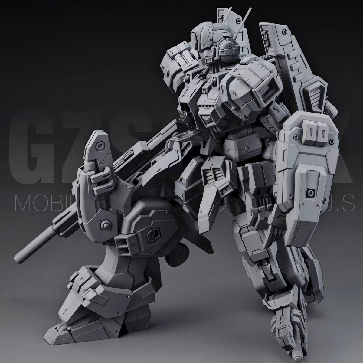 ZZA 1/100 Gus Model Kit