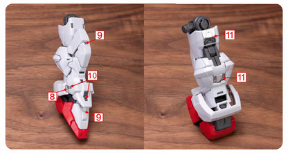 TAS MGSD Wing Zero Etching Stickers