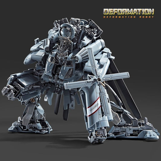 Deformation Robot MPM-13 Q8086 Black Transforming Metal Figure Revised Version