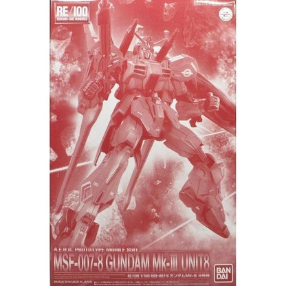 Premium Bandai RE/100 Gundam MK III Unit 8