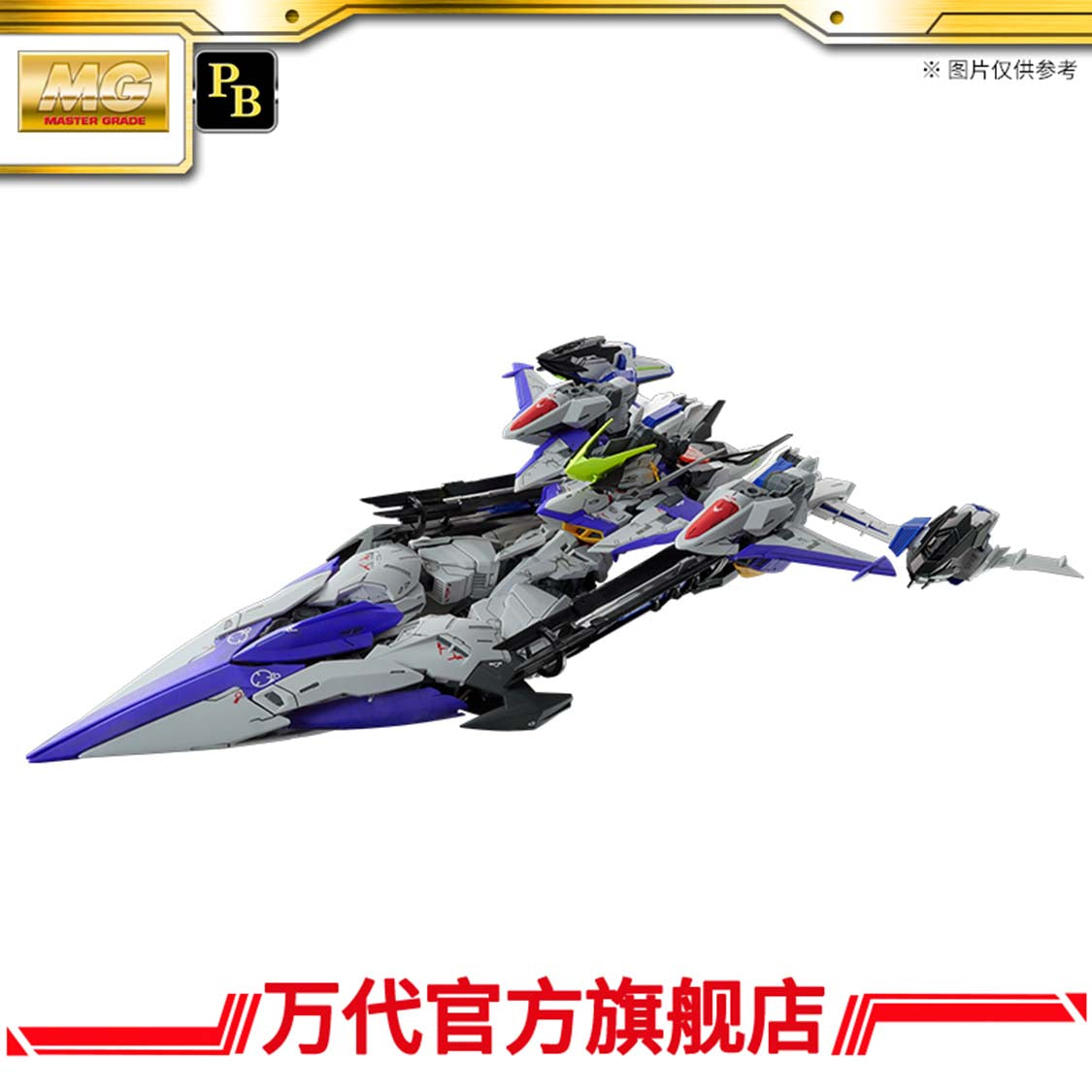 Premium Bandai MG 1/100 Eclipse Gundam + Raijin Striker