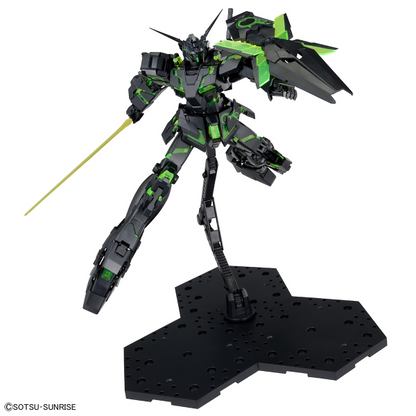 Gundam Base Limited MG 1/100 UNICORN GUNDAM [RECIRCULATIO COLOR/CLEAR NEON GREEN]