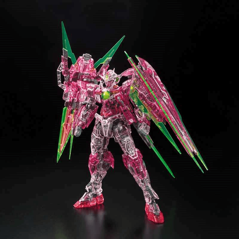 Gundam Base Limited RG 1/144 00 QAN[T] Full Saber [TRANS-AM CLEAR]