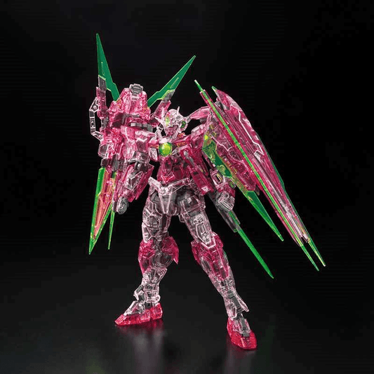 Gundam Base Limited RG 1/144 00 QAN[T] Full Saber [TRANS-AM CLEAR]