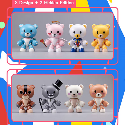 Bandai PLABAKO Beargguy Blind Box Model Kits