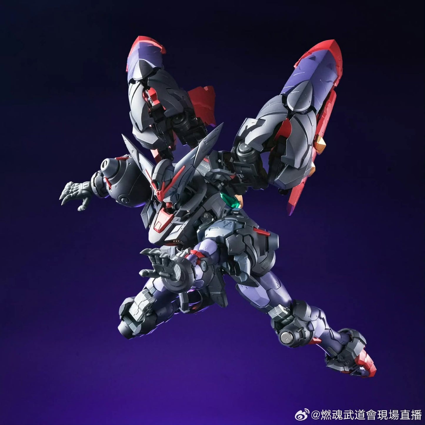 Blazing Spirits 1/100 Master Gundam Zhunshi Metal Frame Model Kit