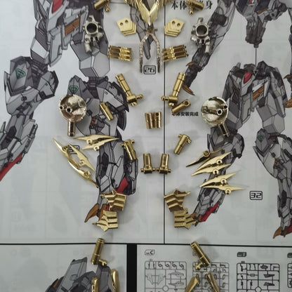 Wolf King Metal Replacement Parts 44pcs Set