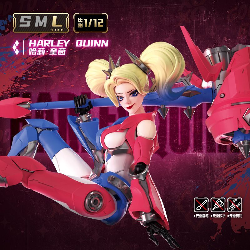 Blokees DC Champion Class Harley Quinn