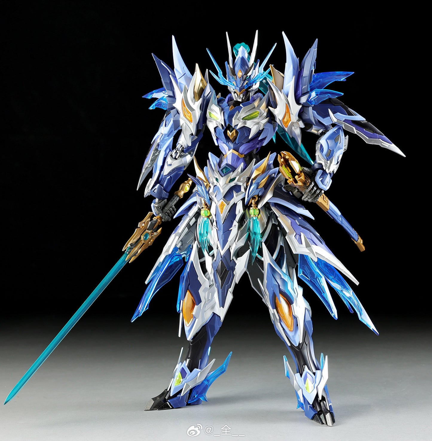 Motor Nuclear MNP-XH05 Zhao Yun & Magnolia White Dragon Horse Metal Frame Model Kit