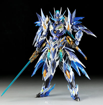 Motor Nuclear MNP-XH05 Zhao Yun & Magnolia White Dragon Horse Metal Frame Model Kit