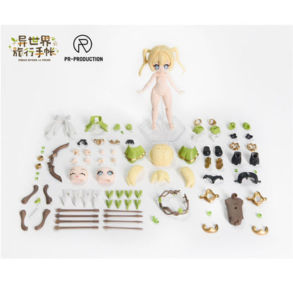 PR-Production Isekai Travel Notebook 04 Novice Elf Rebecca Hill with Accessory Pack