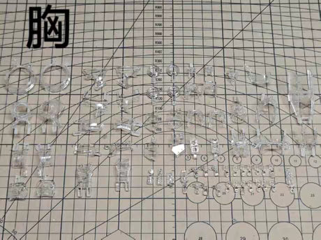 Yu Jiao Axis Osiris Aerial Dominator Half Clear Armor Parts Set