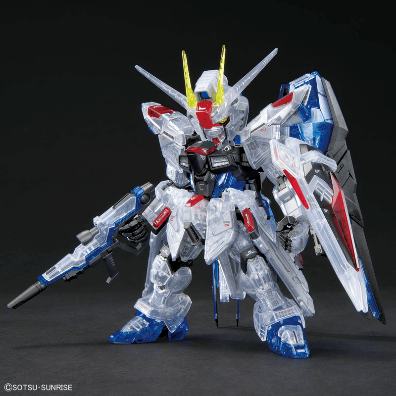 Gundam Base Limited MGSD FREEDOM GUNDAM [CLEAR COLOR]