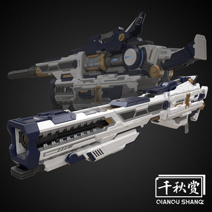Qian Qiu Shang Railgun with LEDs for Einta Sky Defender