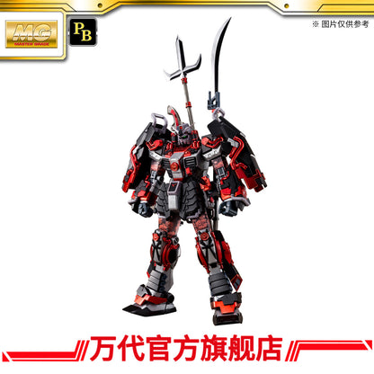 Premium Bandai MG 1/100 SHIN MUSHA GUNDAM SENGOKU NO JIN BLACK ROBE Ver