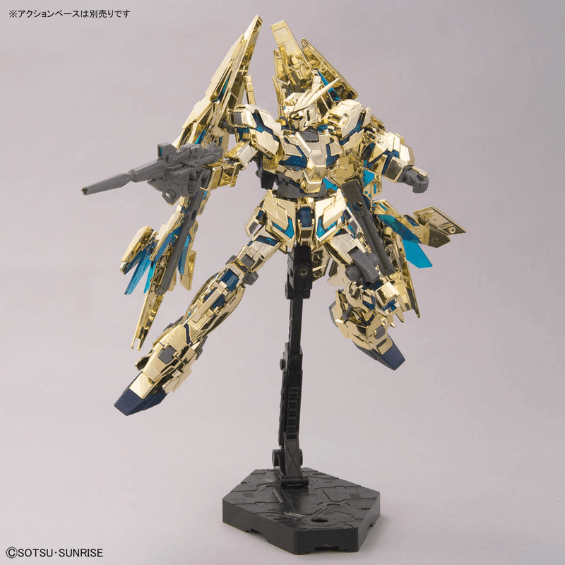 Gundam Base Limited HG 1/144 UNICORN GUNDAM 03 PHENEX (DESTROY MODE) [GOLD & SILVER COATING SET]