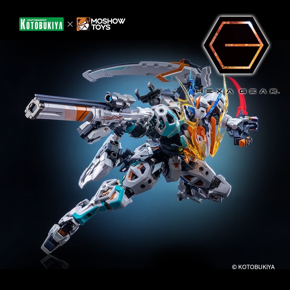 Kotobukiya x Moshow Toys 1/24 Scale Hexa Gear V-THOR Assault Type "Ji Rei" Figure