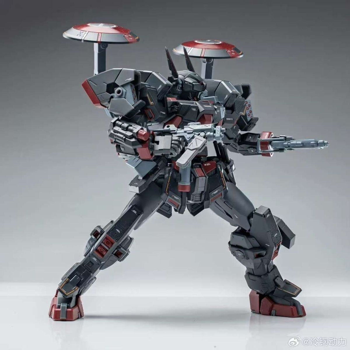 Cold Steel Power 1/100 Third Knight Famine (Black Rider) Premium Die-Cast Inner Frame Model Kit