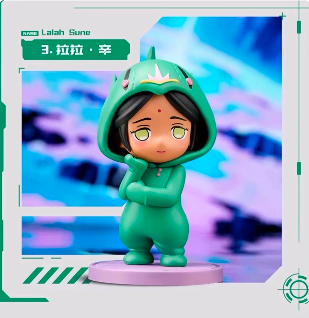 Bandai Gundam Universal Century Q Pajama Blind Box Set of 8