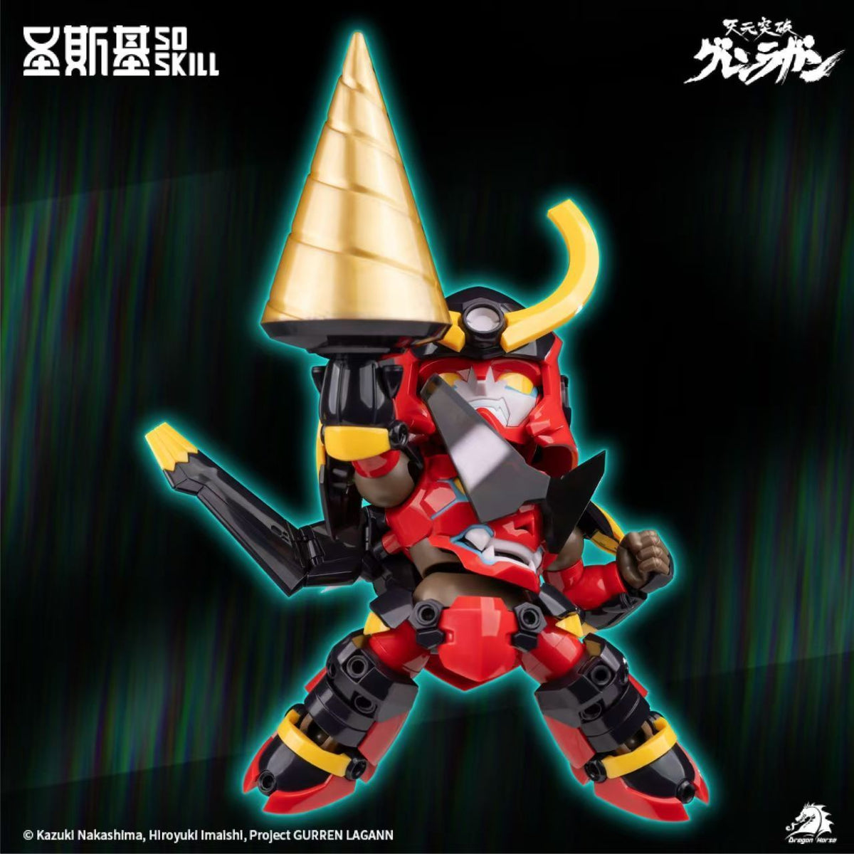 Soskill Gurren Lagann Q Version Model Kit