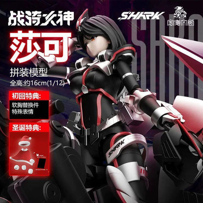 Yubo 1/12 Warrior Goddess Shako Mecha Girl Model Kit