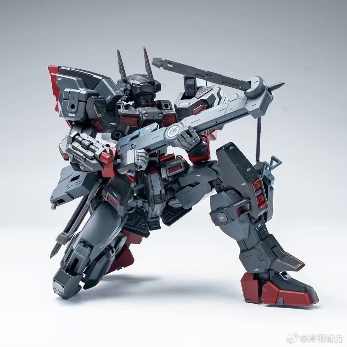 Cold Steel Power 1/100 Third Knight Famine (Black Rider) Premium Die-Cast Inner Frame Model Kit