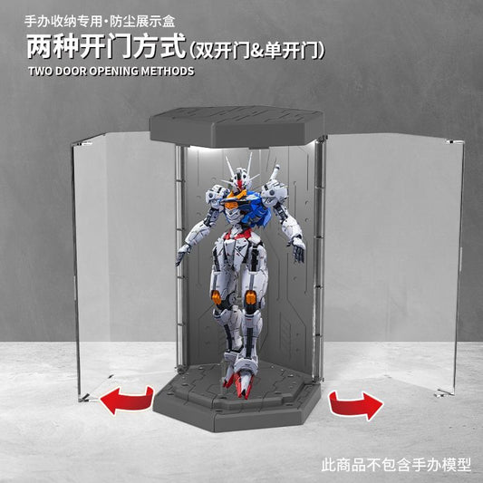 1/100 Size Show Case Displays with LEDs