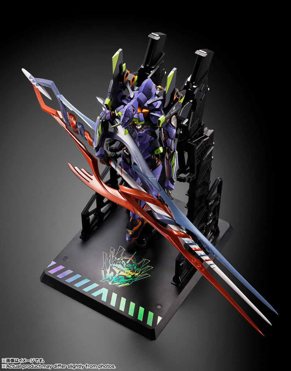 Tamashii Nations Metal Build EVANGELION TEST TYPE-01 30th with the spear of Gaius Figure
