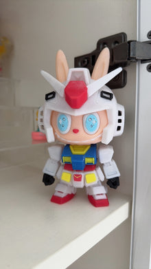 Gundam Labubu Figure