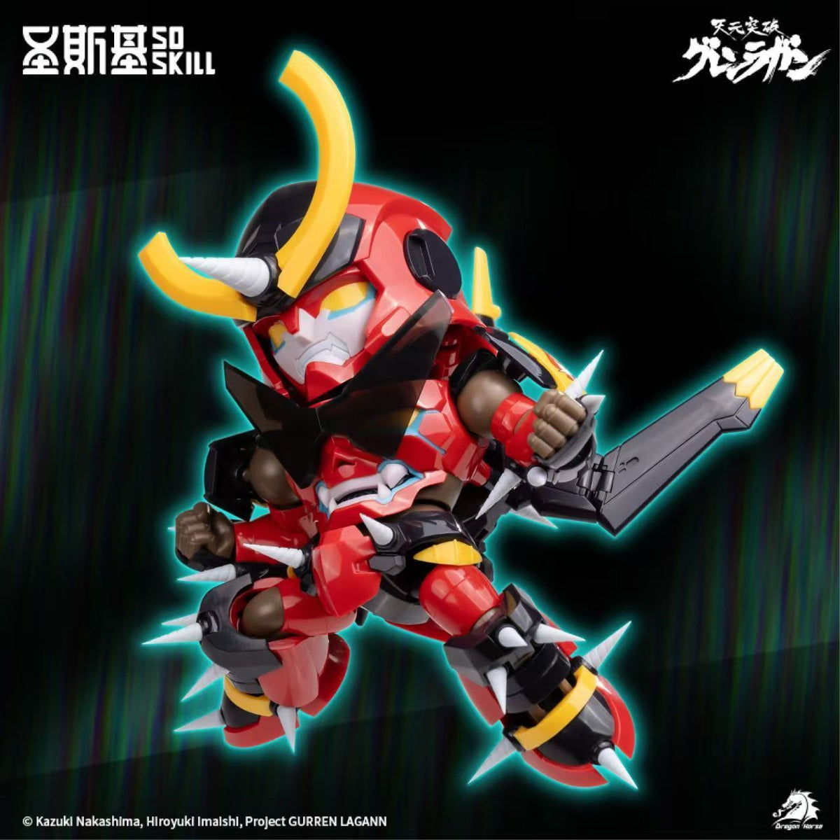 Soskill Gurren Lagann Q Version Model Kit