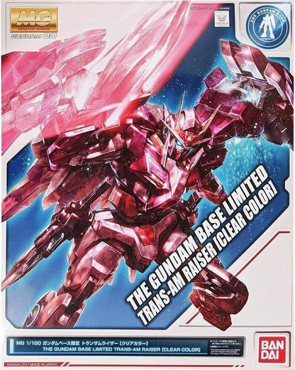 Gundam Base Limited MG 1/100 Gundam 00 Trans-Am Raiser [Clear Color]