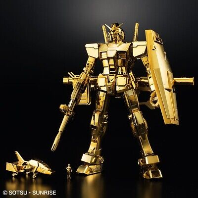 Bandai Gundam Base Limited MG 1/100 Gundam Base Limited Prize RX-78-2 Gundam Ver. 3.0 Gold Coating