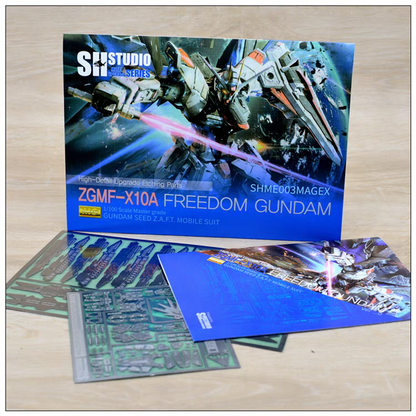 SH Studio MG Freedom Gundam Etching Parts - Special Order