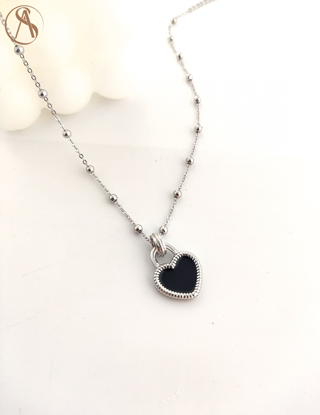 18K Fearless Heart Necklace