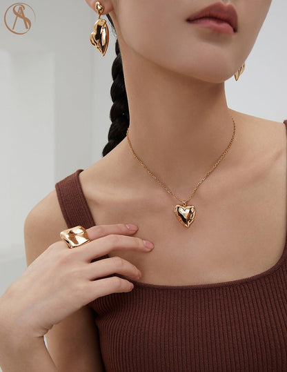 Unique Heart Necklace